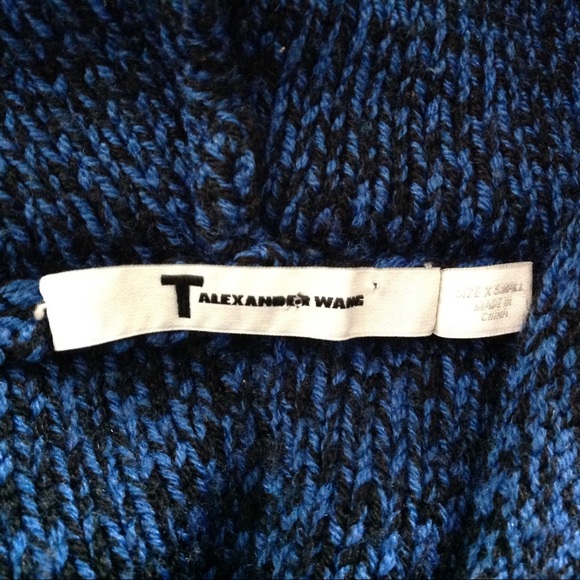 T Alexander Wang Womens Hooded LongSleeve Sweater - Picture 3 of 5